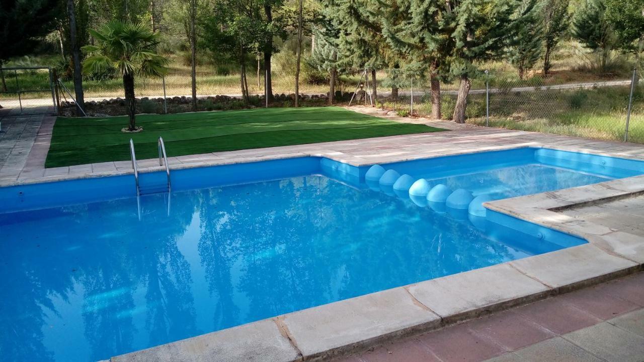 Casa Rural En Aldea Cueva Ahumada Villaverde De Guadalimar Eksteriør billede